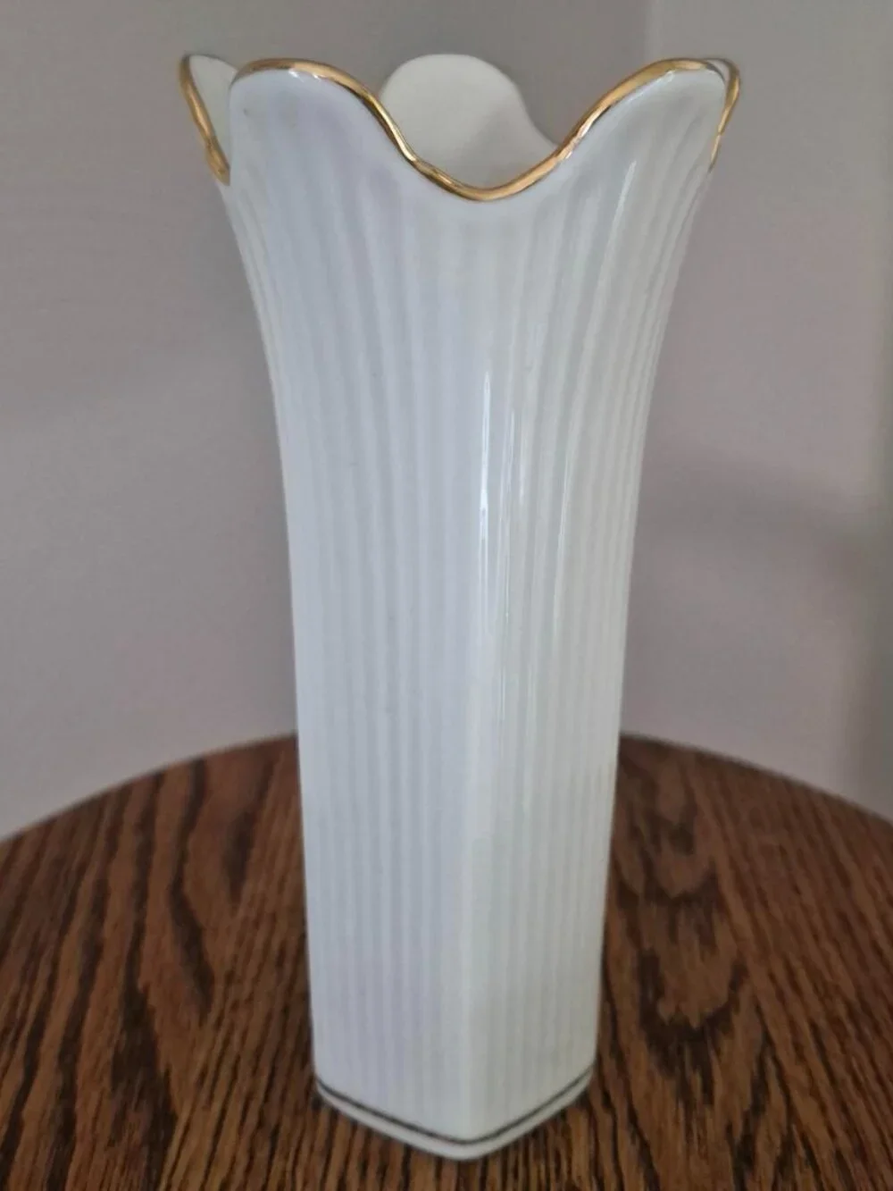 Lenox Fluted Vase, Like New